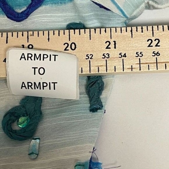 Vintage Daniel K.‎ New York USA Abstract Art to Wear Embroidered Jacket Medium - Picture 9 of 10